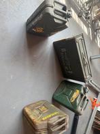 3 jerrycans en 1 munitiekist samen €25, Verzamelen, Militaria | Algemeen, Ophalen of Verzenden, Landmacht, Nederland