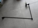 Knikarm hanglamp zwart, Huis en Inrichting, Lampen | Vloerlampen, Ophalen, Zo goed als nieuw, Minder dan 100 cm