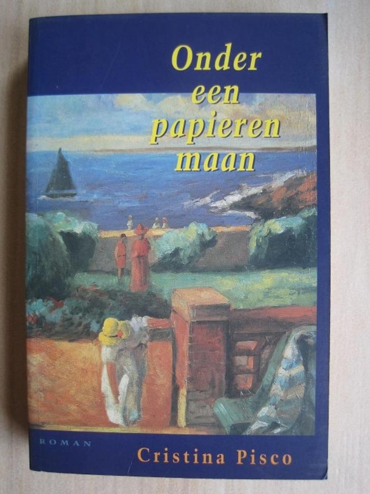 370 - Onder een papieren maan - Cristina Pisco, Boeken, Romans, Zo goed als nieuw, Europa overig, Verzenden