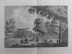 217 / Het dorp Zuilen - Zuylen Gravure uit 18e eeuw, Antiek en Kunst, Ophalen of Verzenden