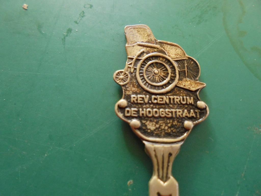 theelepel rev,centrum de Hoogstraat, Ophalen of Verzenden, Rvs of Chroom