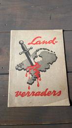 Landverraders NSB brochure door M. Blokzijl, Verzamelen, Ophalen of Verzenden, Overige soorten, Nederland, Boek of Tijdschrift