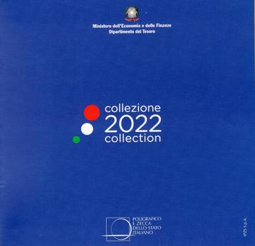 BU set Italie 2022 Blister - 1 cent t/m 2 euro beschikbaar voor biedingen
