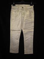 Prachtige gouden glitter coated broek van H&M maat 128., Broek, H&M, Zo goed als nieuw, Verzenden