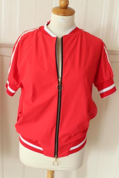 Travelstof jasje van JANE LUSKA maat XS, Kleding | Dames, Jasjes, Kostuums en Pakken, Zo goed als nieuw, Jasje, Maat 34 (XS) of kleiner