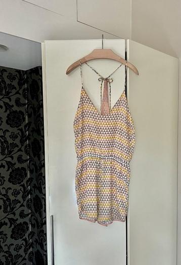 Nieuwprijs 300€: zomerse jumpsuit met zijde, maat 38 beschikbaar voor biedingen