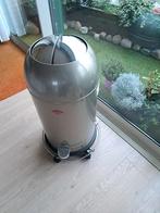 Wesco Prullenbak Lichtgrijs z.g.a.n., Met pedaal, 50 tot 75 cm, Ophalen of Verzenden, Metaal