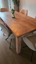 Mooie houten eetkamertafel, Huis en Inrichting, Tafels | Eettafels, Ophalen
