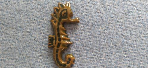 Zeepaardje, keramiek wandhangertje, 1950's., Antiek en Kunst, Antiek | Keramiek en Aardewerk, Ophalen of Verzenden