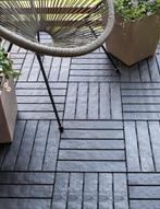 Terrastegels Composiet Donkergrijs - Vlondertegels - Balkon, Ophalen of Verzenden, Ydemanne@gmail.com, 10 m² of meer, Ydemanne