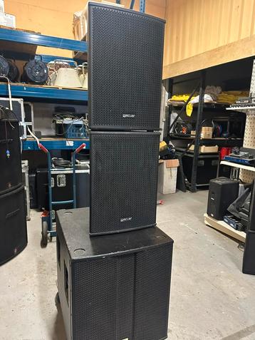 Komplete geluidset beschikbaar voor biedingen