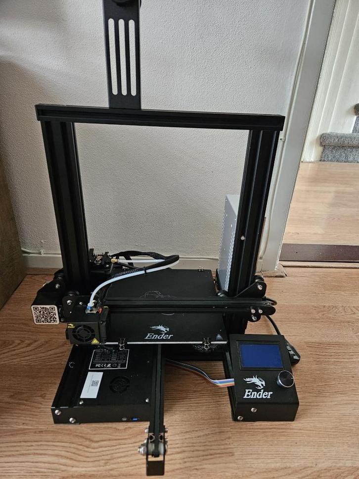 Creality Ender 3 - Perfect voor beginners!, Computers en Software, 3D Printers, Gebruikt, Ophalen