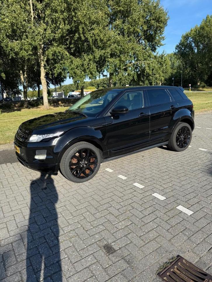Land Rover Range Rover Evoque 2.2 SD4 4WD AUT 2015 Zwart, Auto's, Land Rover, Particulier, ABS, Achteruitrijcamera, Adaptieve lichten