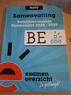 Samenvatting Bedrijfseconomie examenstof 2024 2025 HAVO, Ophalen of Verzenden, Gelezen, HAVO, Bedrijfseconomie of M&O