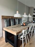 Kussens voor bank bij eettafel, Huis en Inrichting, Woonaccessoires | Kussens, Ophalen, Gebruikt, Grijs, Rechthoekig