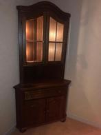 Hoekkast met glazen deuren, Ophalen, Minder dan 50 cm, Gebruikt, Minder dan 25 cm