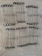 Broekhangers - 30 stuks, Ophalen of Verzenden, Gebruikt, Metaal, Kinderen en Volwassenen