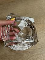 Borek Sipek persglazen symmetrische schaal z.g.a.n., Huis en Inrichting, Schaal, Vierkant, Ophalen of Verzenden, Glas