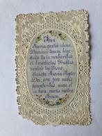 Antiek Devotieprentje, Beschreven, Antiek en Kunst, Antiek | Religie, Ophalen of Verzenden