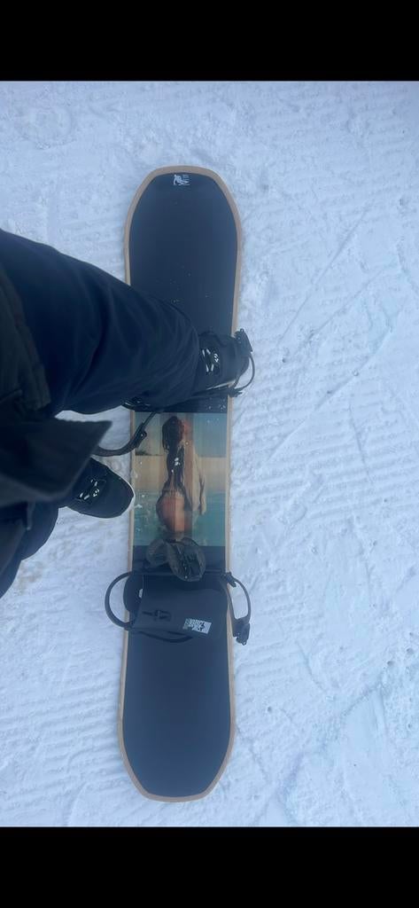 Bataleon The Boss Snowboard 152, Ophalen of Verzenden, Gebruikt, Board