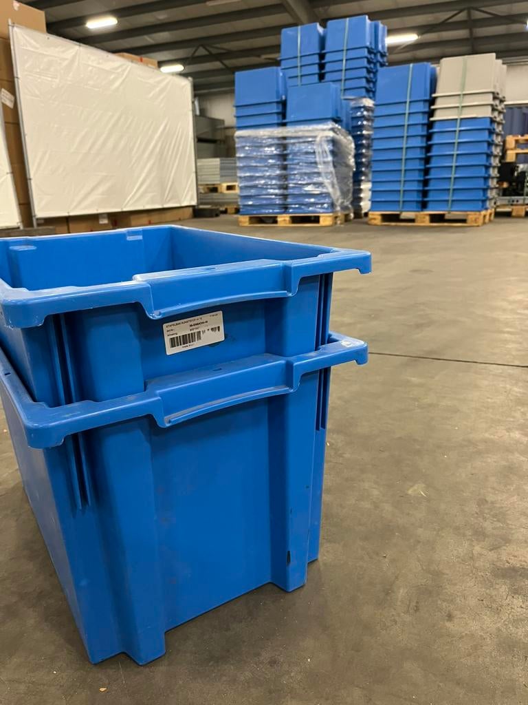 Kunststof magazijn opslag bakken stapelbaar, nestbaar, Ophalen of Verzenden