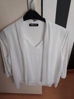 Witte Frank Walder blouse - Maat l, Wit, Maat 42/44 (L), Ophalen of Verzenden, Zo goed als nieuw