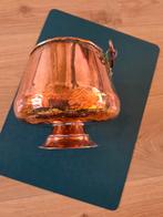 Rood Koper emmer voor decoratie  van planten of voor houtbak, Ophalen of Verzenden, Koper