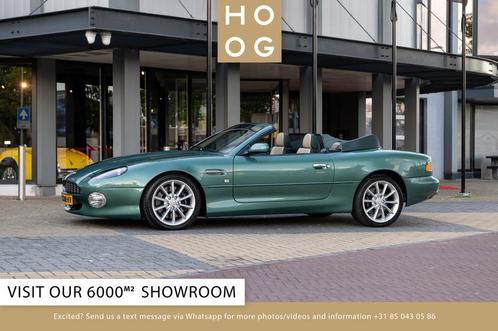Aston Martin DB7 Vantage Volante 5.9 V12 (bj 2003), Auto's, Aston Martin, Bedrijf, Te koop, V12 Vantage, Lederen bekleding, Metallic lak