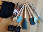 Keukengerei Set: Panlappen, Tang, Vork, Lepel, Huis en Inrichting, Ophalen of Verzenden