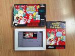 Krusty's Super Fun House complete in box (CIB) voor de SNES, Avontuur en Actie, Gebruikt, 1 speler, Eén computer