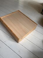 Wijnkist / Flessenkist voor 4 flessen - 36x42x10cm, Ophalen, Zo goed als nieuw, Overige houtsoorten, Minder dan 50 cm