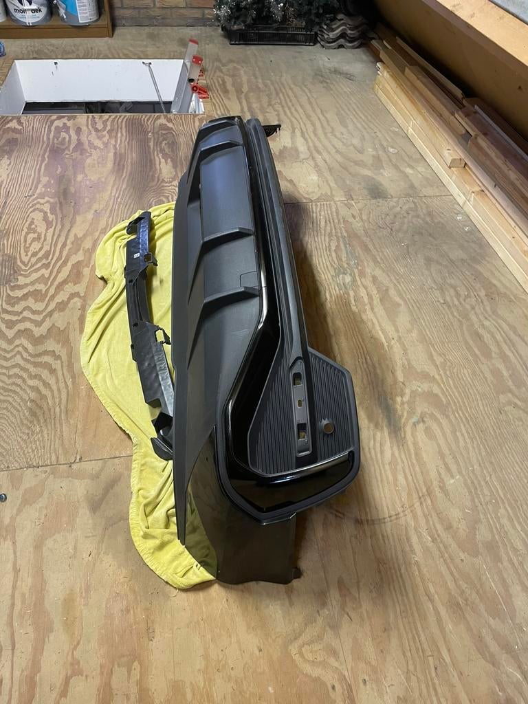 Audi achter bumper met steunbalk Q3, Ophalen, Achter, Audi, Bumper