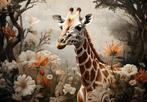 Jungledieren behang Giraffe * Ook op maat * Muurdeco4kids, Verzenden, Jungle, natuur, giraffe
