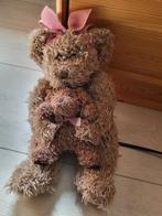 Russ Berrie Marmie Teddybeer met Babybeer, Ophalen of Verzenden