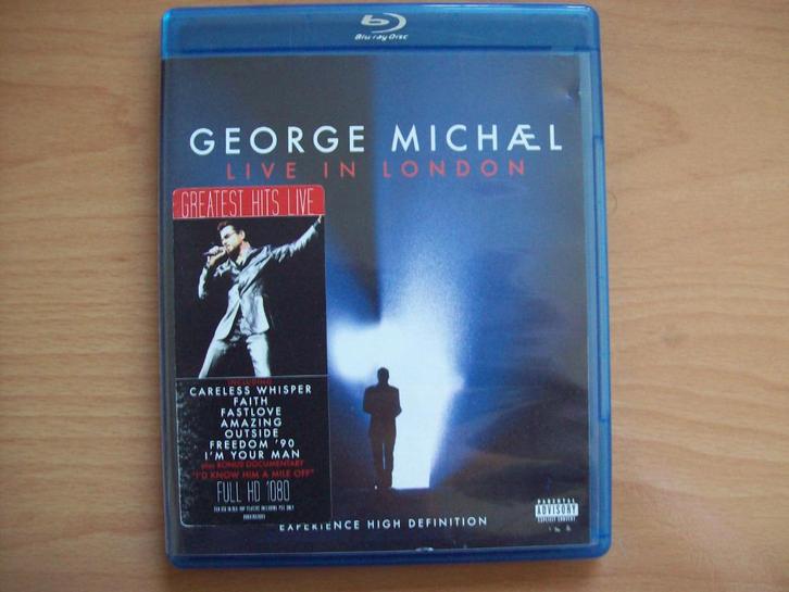 George Michael: Live in London (Greatest Hits Live), Cd's en Dvd's, Blu-ray, Zo goed als nieuw, Muziek en Concerten, Ophalen of Verzenden