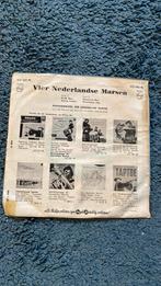 Vier Nederlandse Marsen - Vinyl Single, Cd's en Dvd's, Vinyl | Overige Vinyl, Ophalen of Verzenden, Gebruikt, Overige formaten