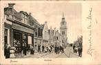 Joure - Midstraat - Winkel Boekhandel, Verzamelen, Gelopen, Ophalen of Verzenden, Friesland, Voor 1920