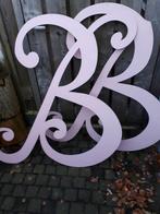 Mega letters van hout  /snijwerk 2×, Ophalen of Verzenden