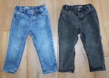 2 supersoft spijkerbroeken van H&M 92 beschikbaar voor biedingen