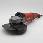 Milwaukee haakseslijper AGVKB 2400W + koffer en schijven, Verzenden, Haakse handslijpmachine, Zo goed als nieuw, 1000 watt of meer