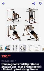Innovagoods Pull Up Fitness Station - Compleet met Draagtas!, Ophalen, Zo goed als nieuw, Metaal, Krachtstation