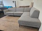 Montell HoekBank - Lichtgrijs, Huis en Inrichting, 125 cm of meer, 125 cm of meer, Zo goed als nieuw, Info@homefriesland.nl