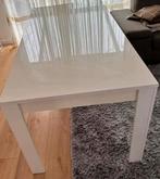 Hoogglans eettafel wit, Ophalen