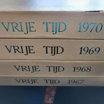 Ingebonden jaargangen VT Vrije tijd. beschikbaar voor biedingen