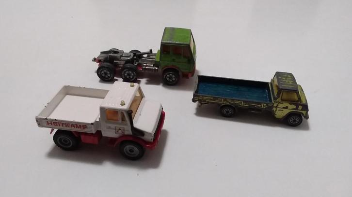 Siku vrachtwagens, Hobby en Vrije tijd, Modelauto's | Overige schalen, Gebruikt, Bus of Vrachtwagen, Ophalen of Verzenden