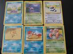 6 oude pokemon kaarten uit 1995, Hobby en Vrije tijd, Verzamelkaartspellen | Pokémon, Ophalen of Verzenden, Zo goed als nieuw