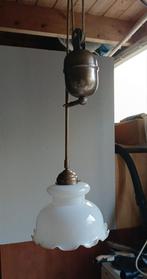 Antieke koperen hanglamp, Antiek en Kunst, Antiek | Lampen, Ophalen