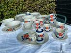 Compleet vintage servies Bavaria marktleuthen cera color, Antiek en Kunst, Antiek | Servies compleet, Ophalen