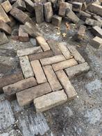 Oud gebakken DF Brons, Tuin en Terras, Tegels en Klinkers, Ophalen of Verzenden, Gebruikt, 10 m² of meer, Klinkers