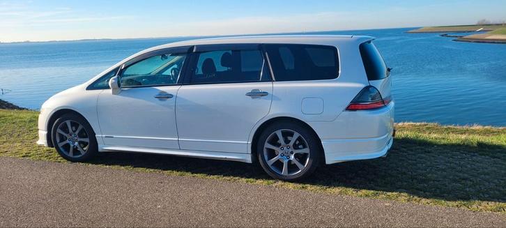 Honda Odyssey JDM 2007 Wit  K24A motor ***  RHD, Auto's, Honda, Particulier, Overige modellen, ABS, Achteruitrijcamera, Airbags